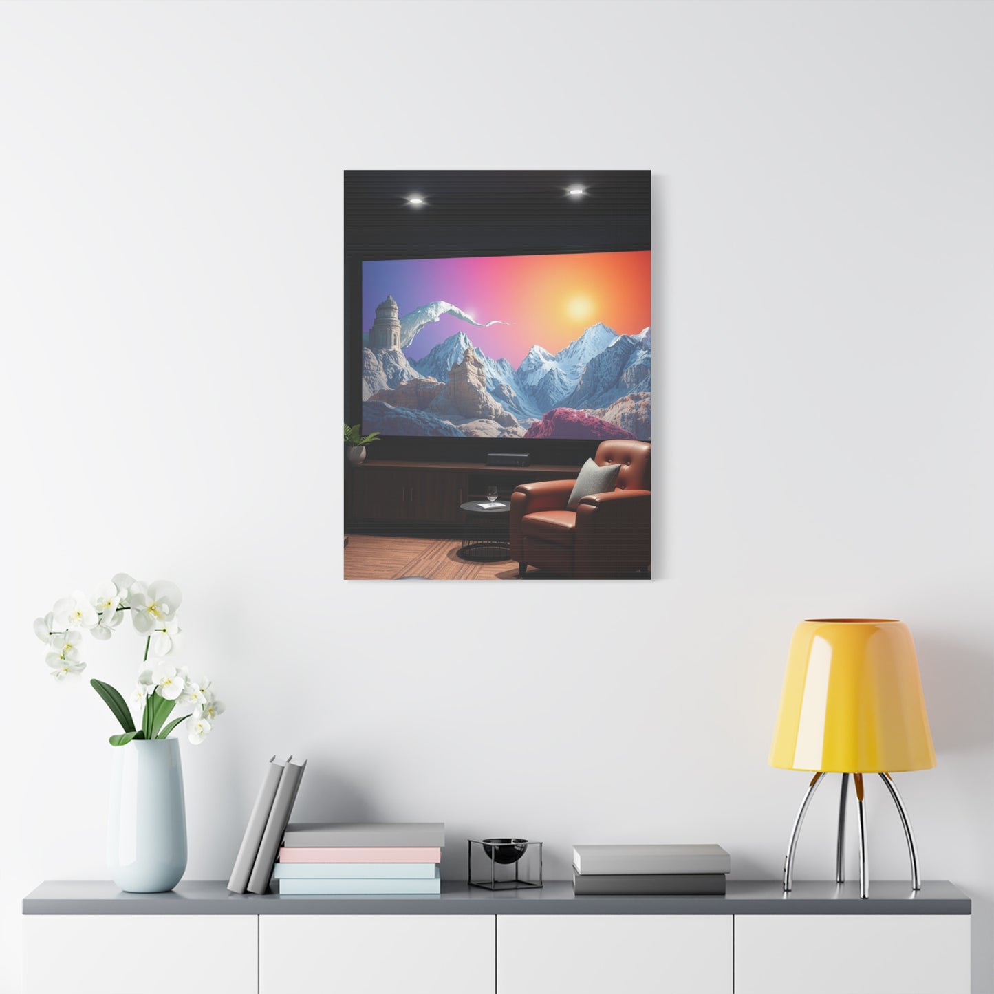 Home Theater Art Luxury Canvas Wall Art & Canvas Print