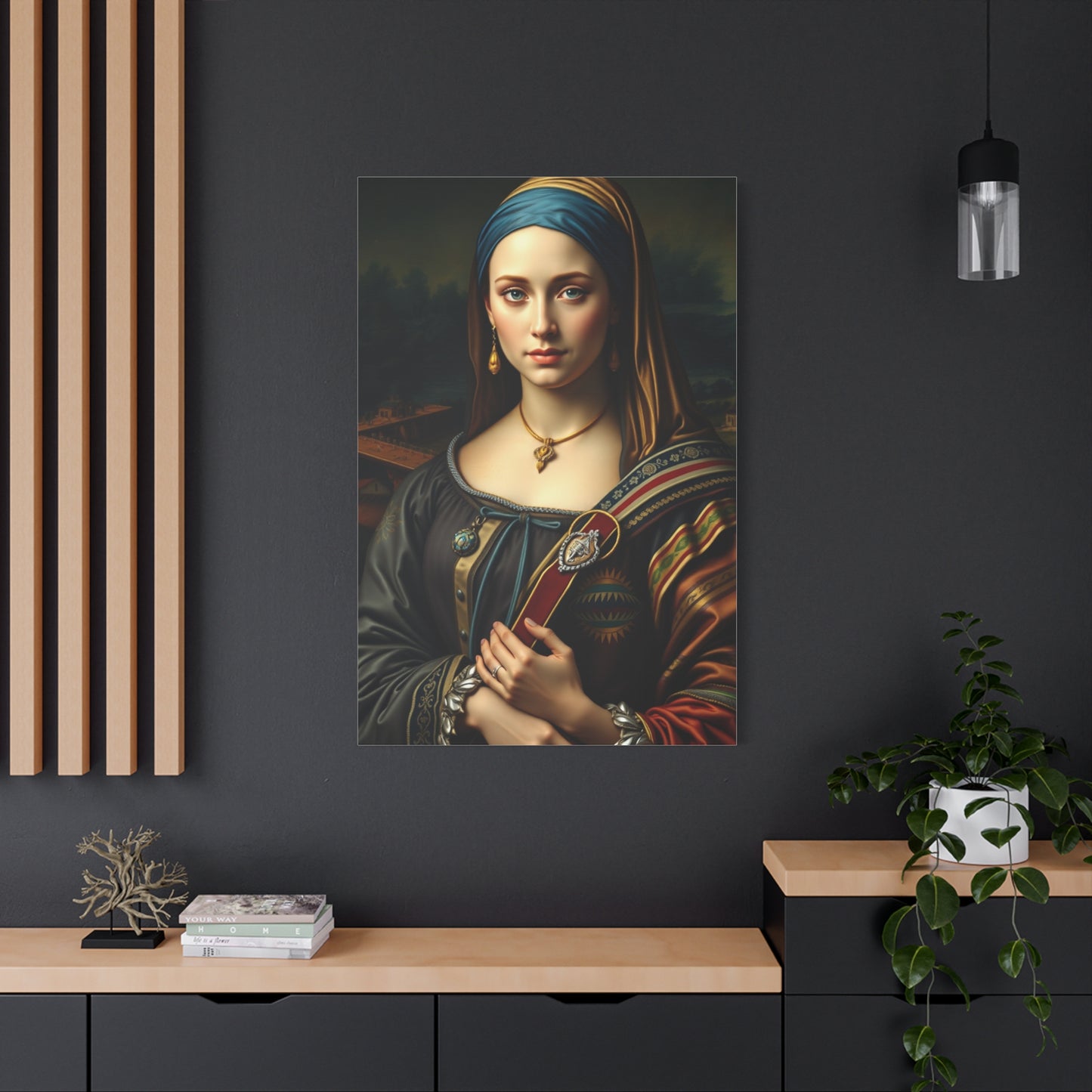 Ethereal Silhouette Canvas Wall Art & Canvas Print