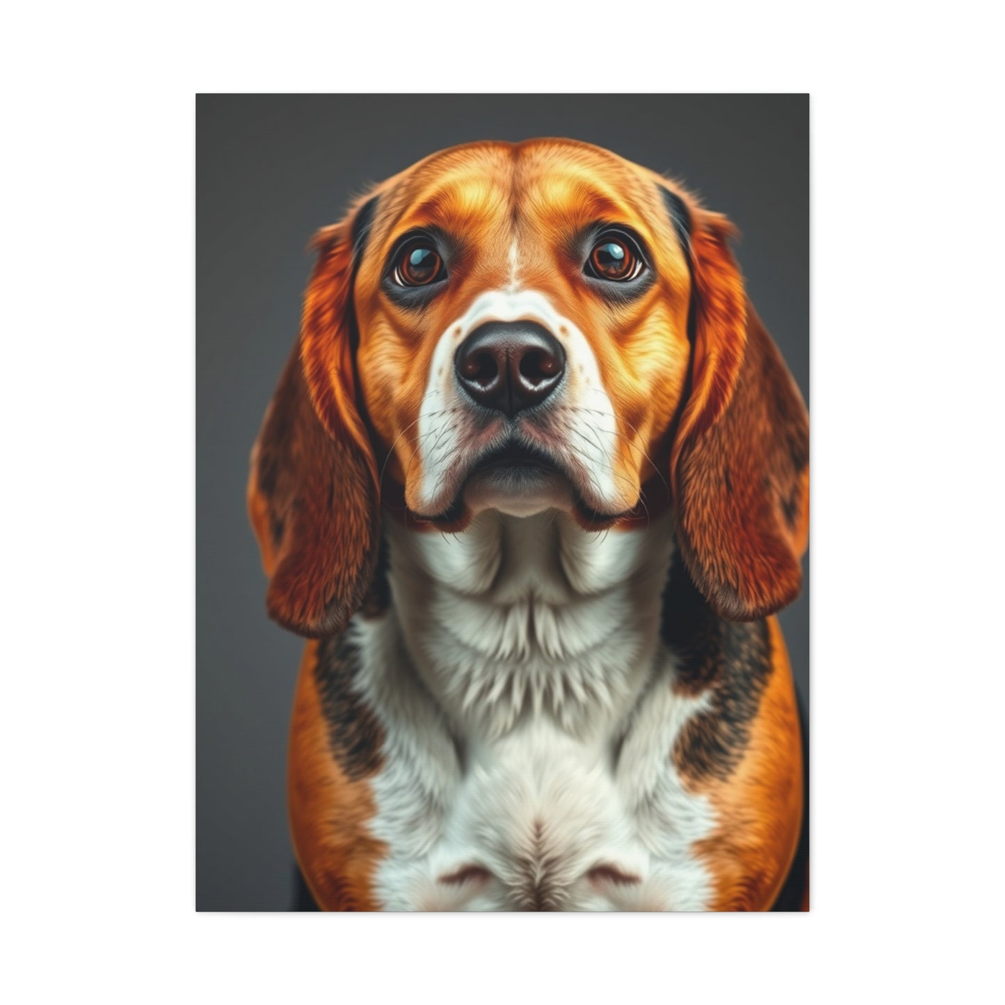 Vision Beagle Art Art Wall Art & Canvas Print