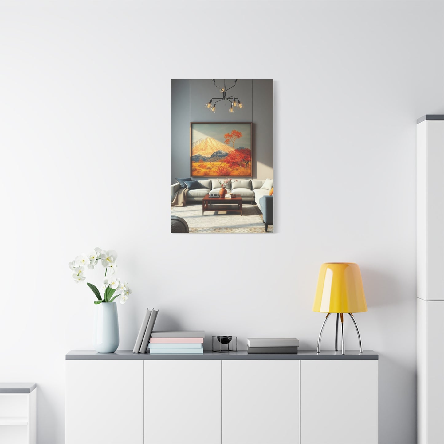 Sophisticated Chamber Canvas Wall Art & Canvas Print