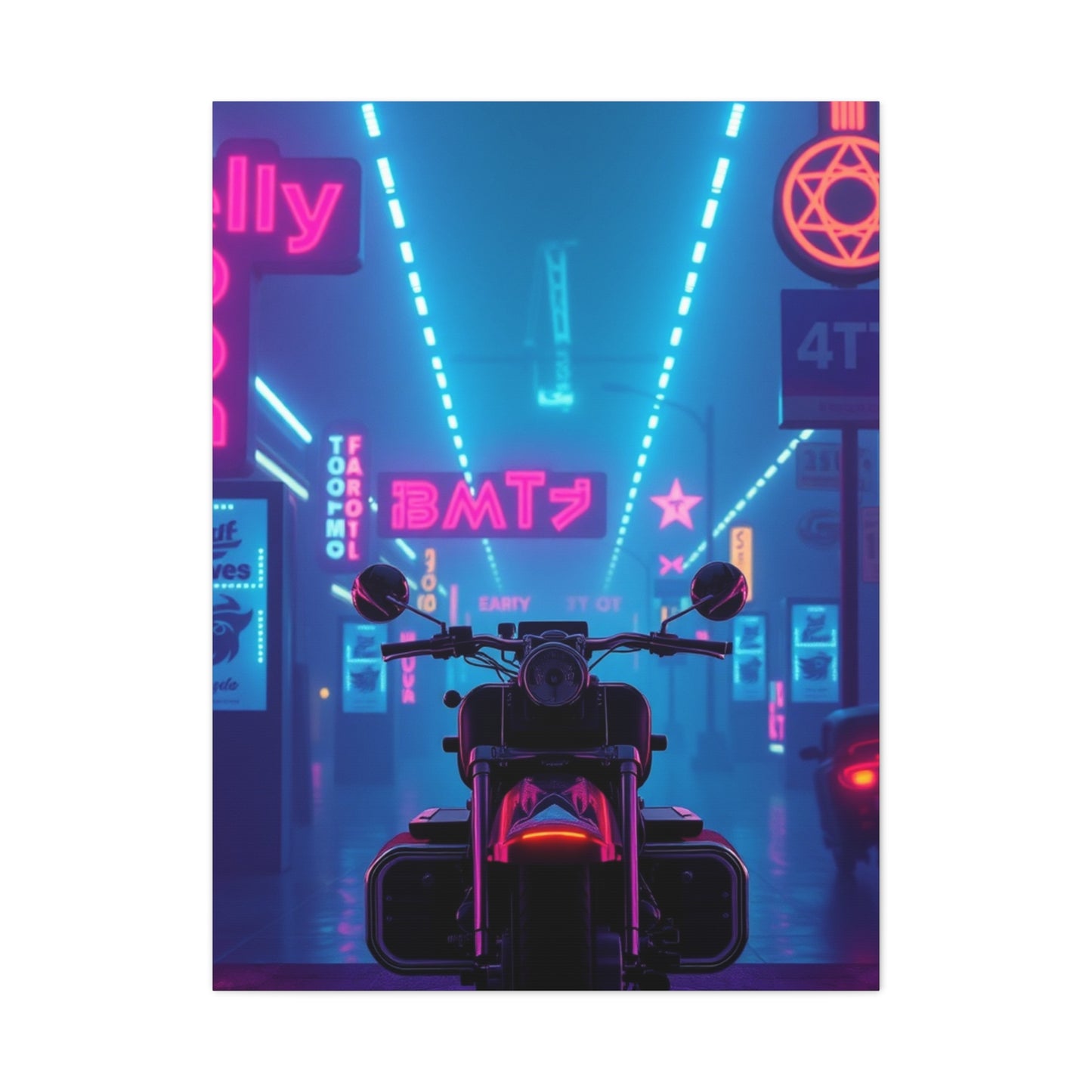 Retro Grandeur Illustration Wall Art & Canvas Print