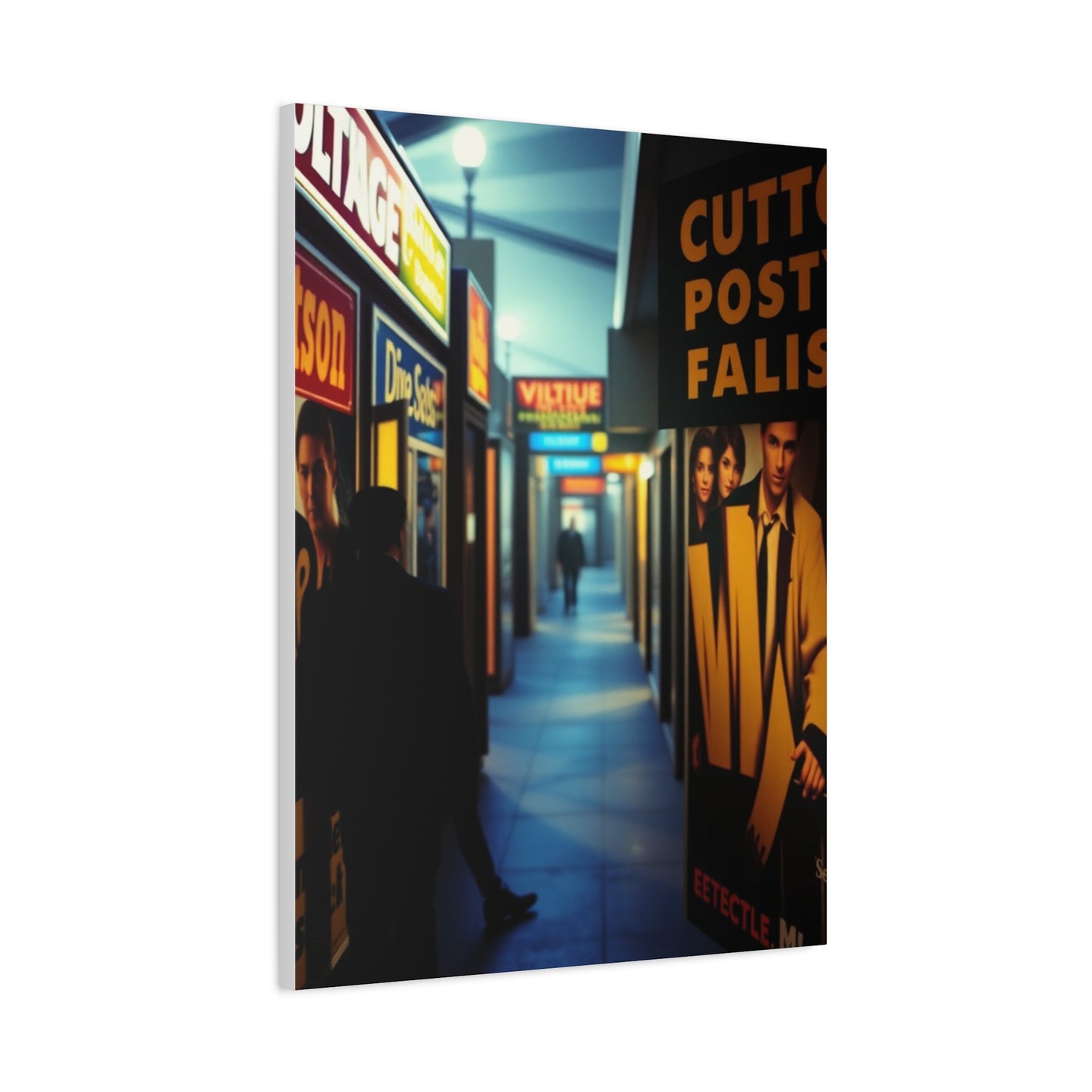 Masterpiece Vintage Movie Posters Art Vision Wall Art & Canvas Print