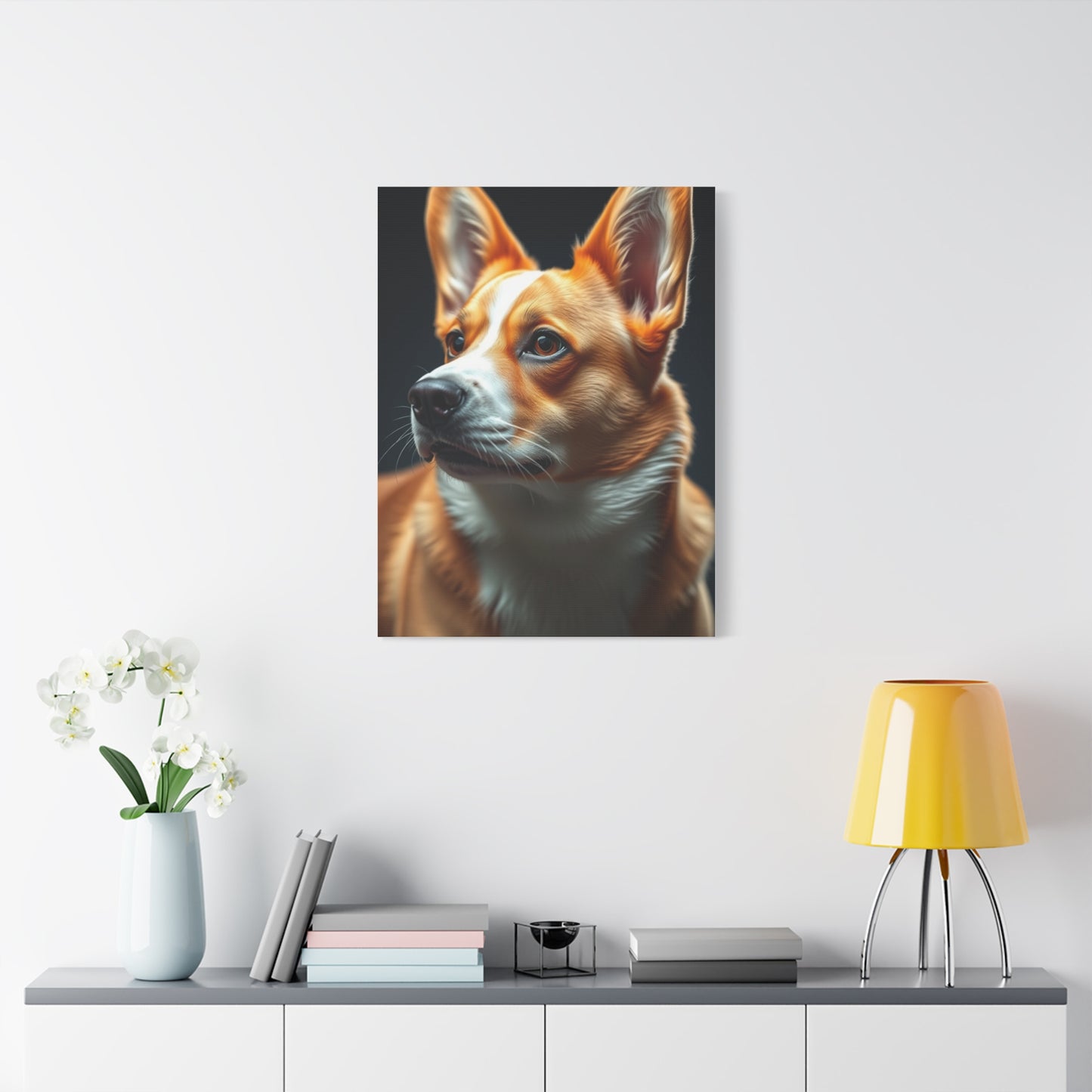 Vision Corgi Dog Art Art Wall Art & Canvas Print
