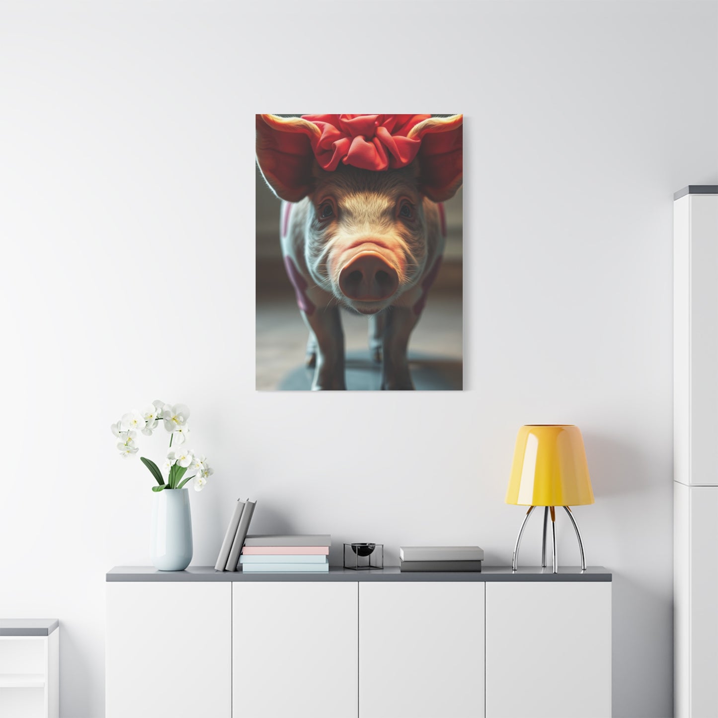Supreme Pig Art Collection Wall Art & Canvas Print