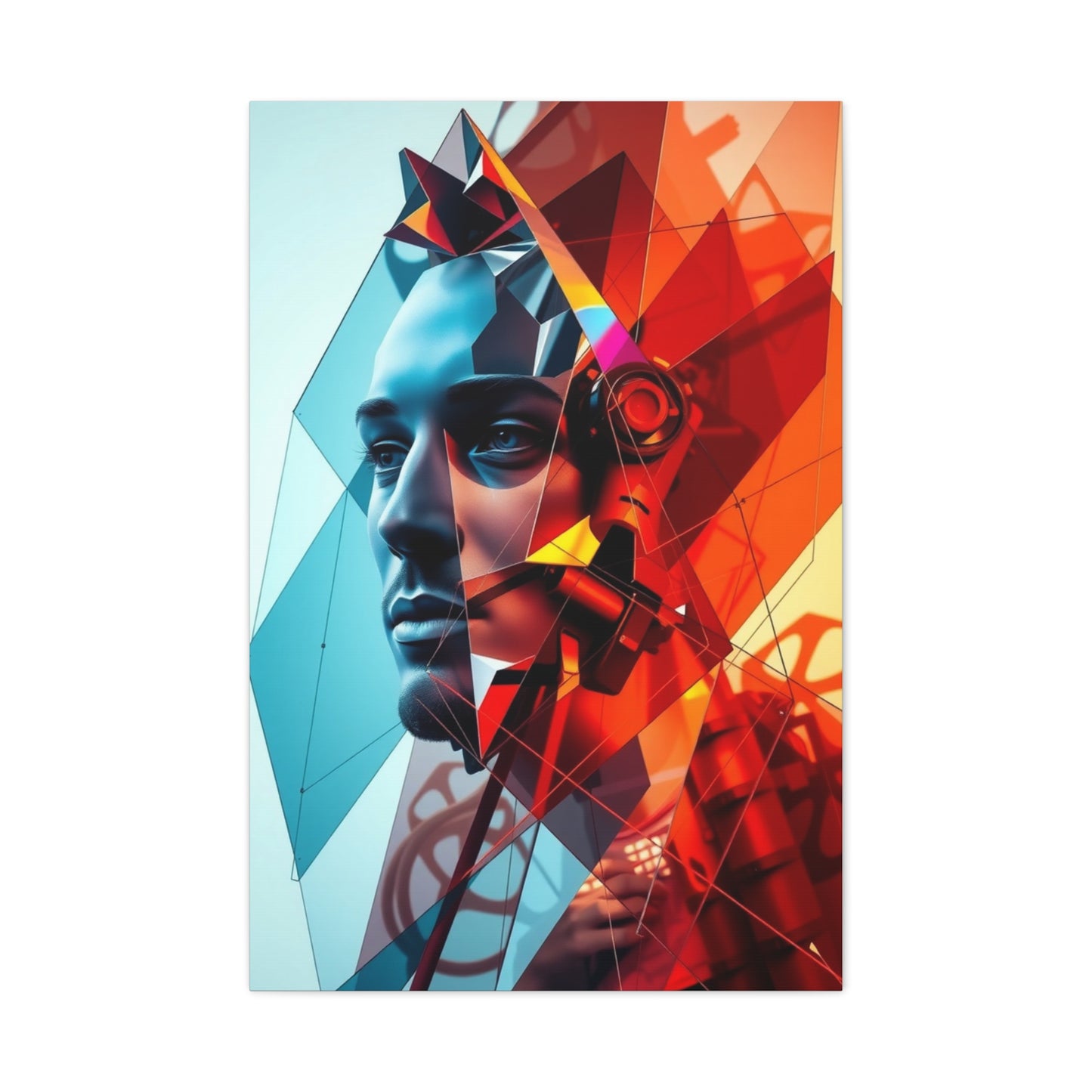 Prismatic Essence Canvas wall art & canvas print