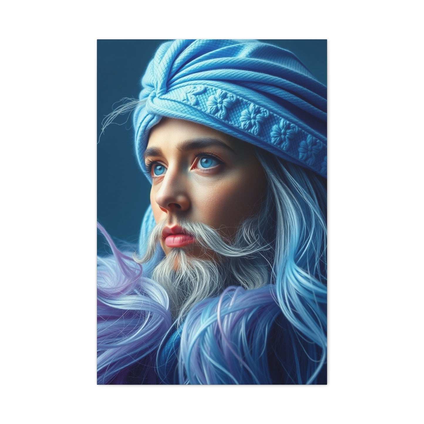 Blue & Gray Art Supreme Gallery Wall Art & Canvas Print