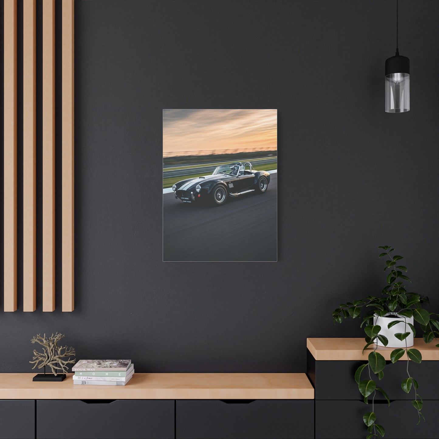 Shelby Cobra Classic Racing Circuit Wall Art & Canvas Prints