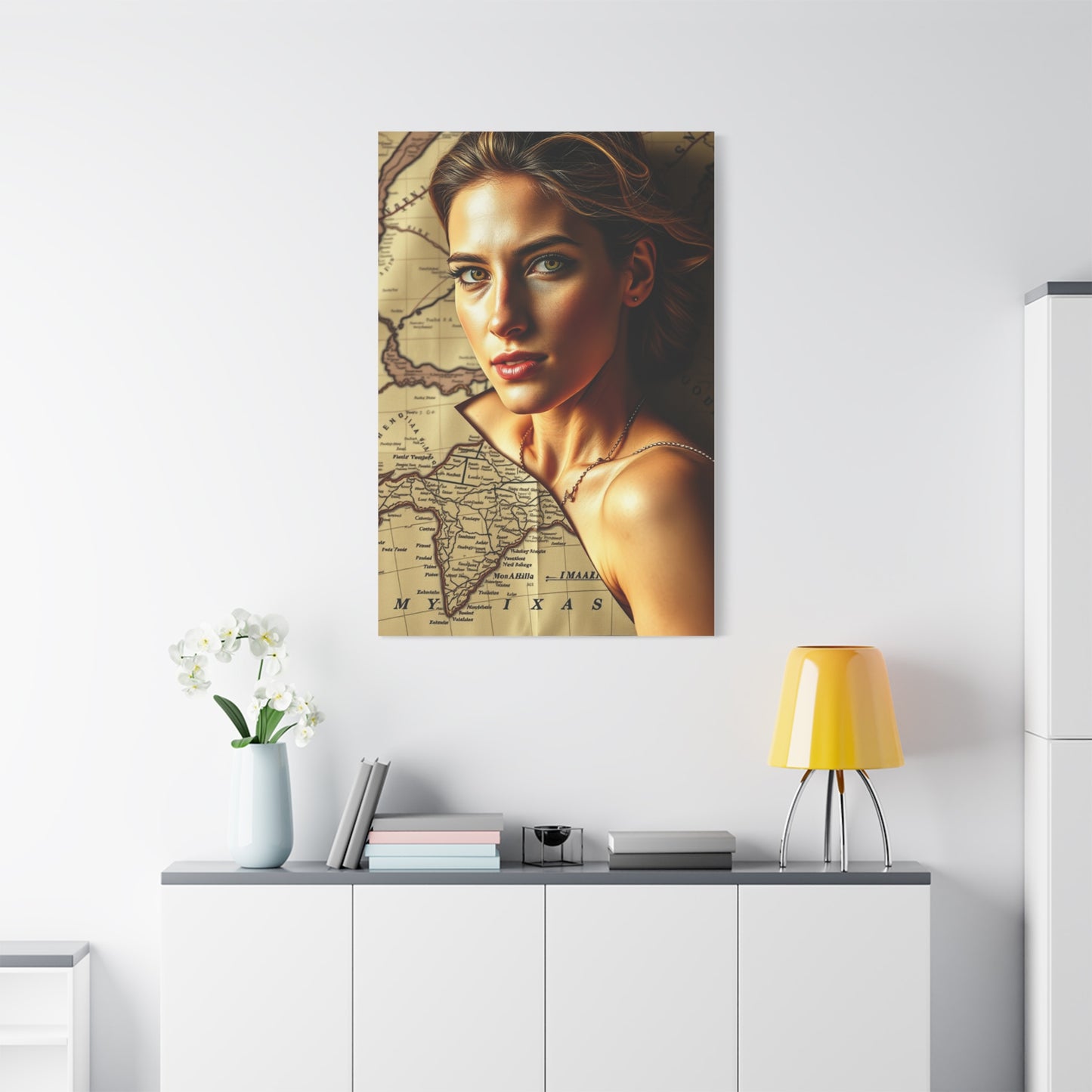 Antique Maps Art Supreme Canvas Gallery Wall Art & Canvas Print