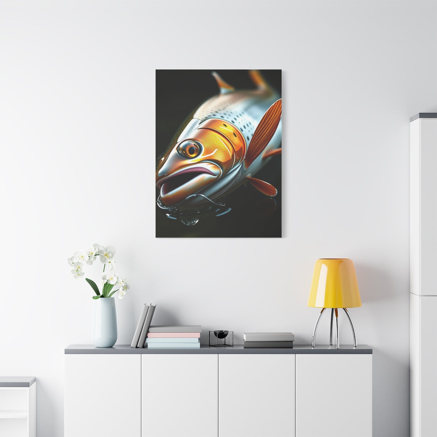 Masterpiece Trout Art Vision Wall Art & Canvas Print