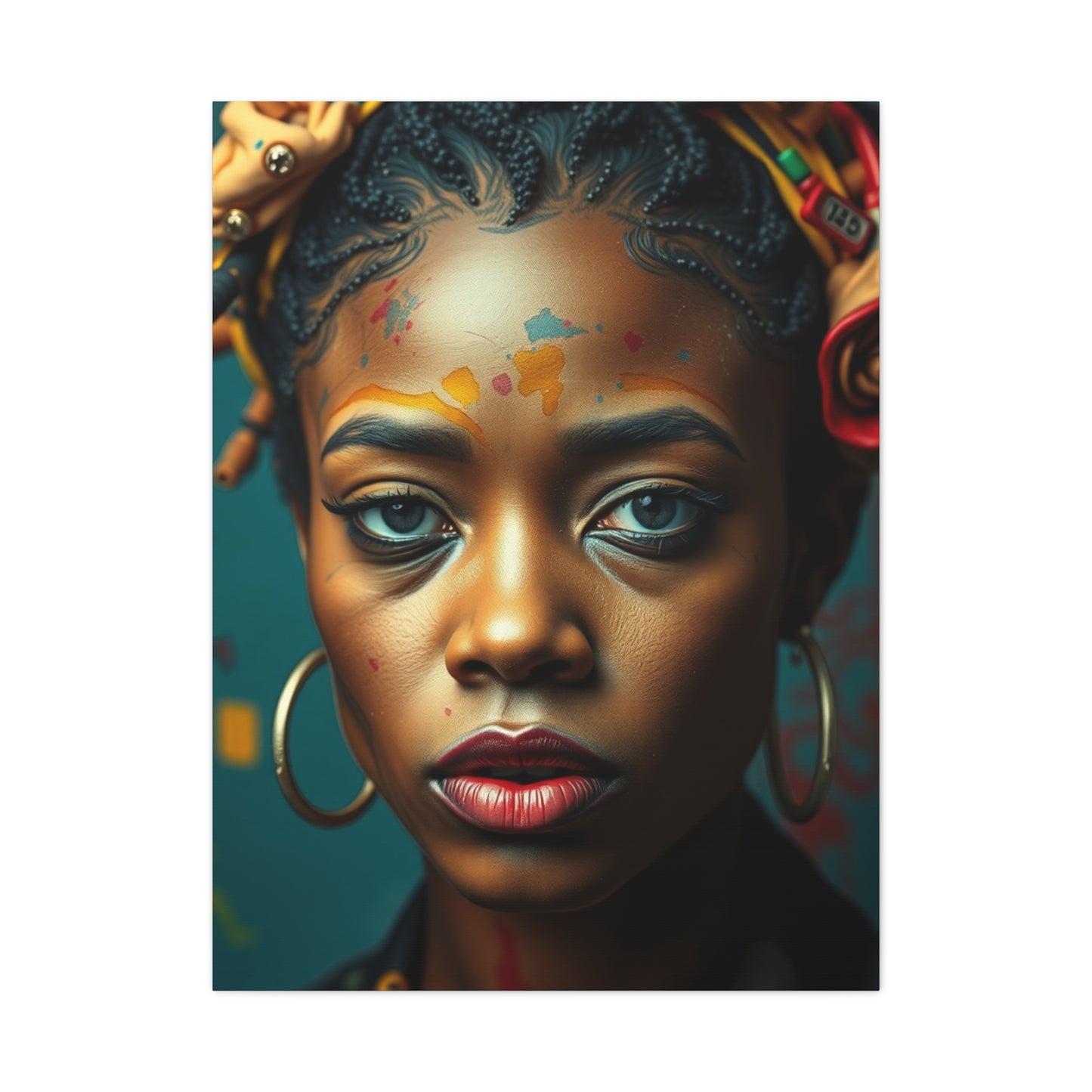 Ethereal Basquiats Canvas Wall Art & Canvas Print