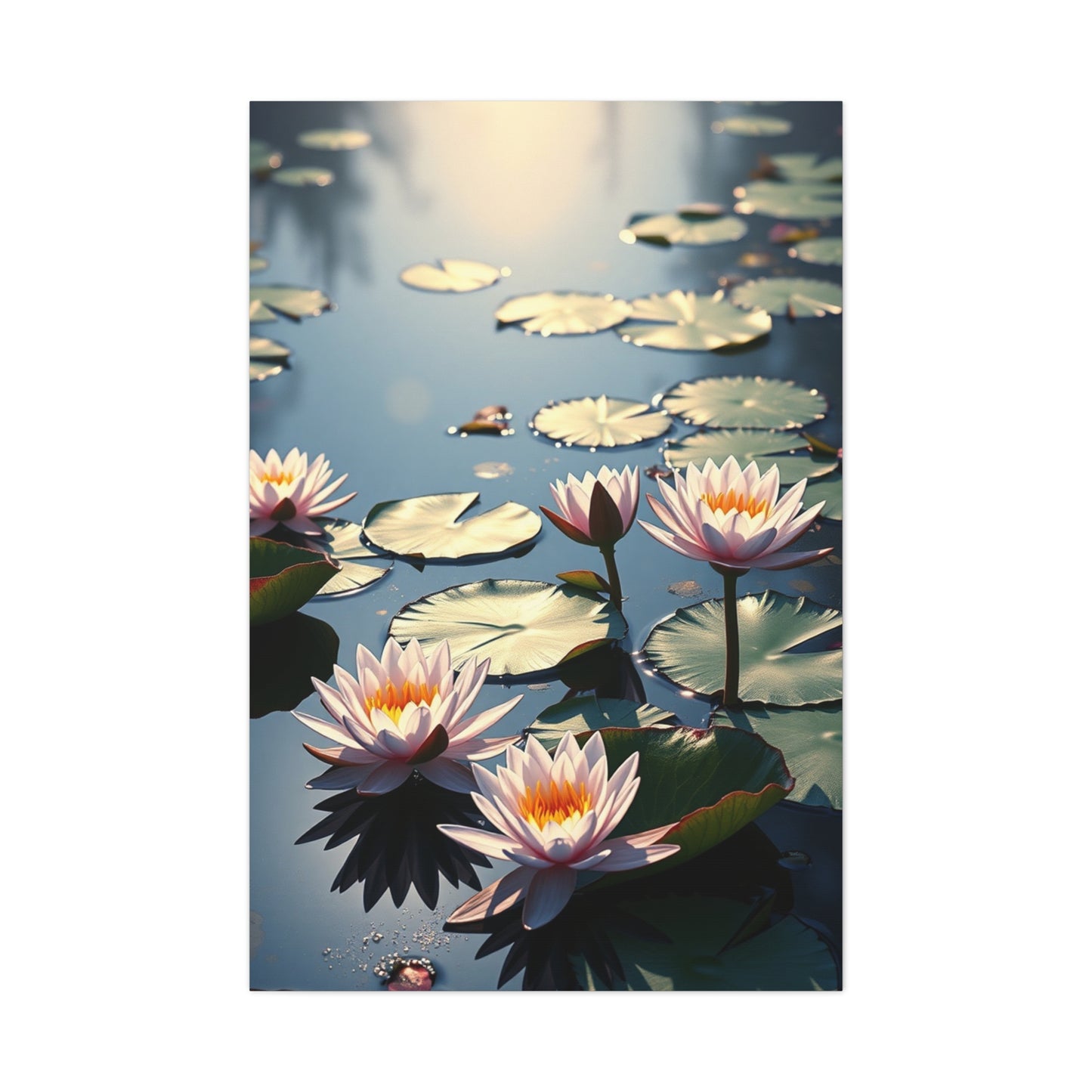 Supreme Claude Monet Water Lilies Art Collection Wall Art & Canvas Print