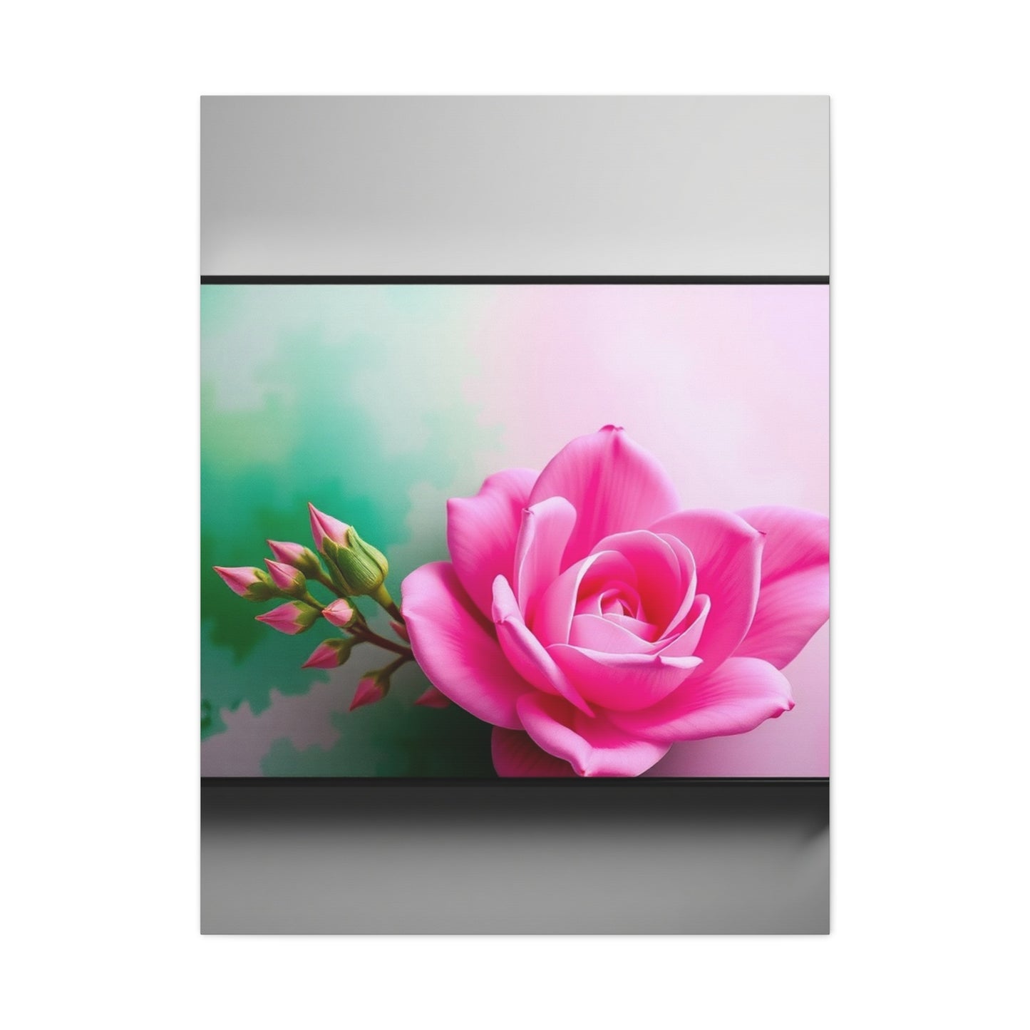 Green & Pink Canvas Art Refined Canvas Wall Art & Canvas Print
