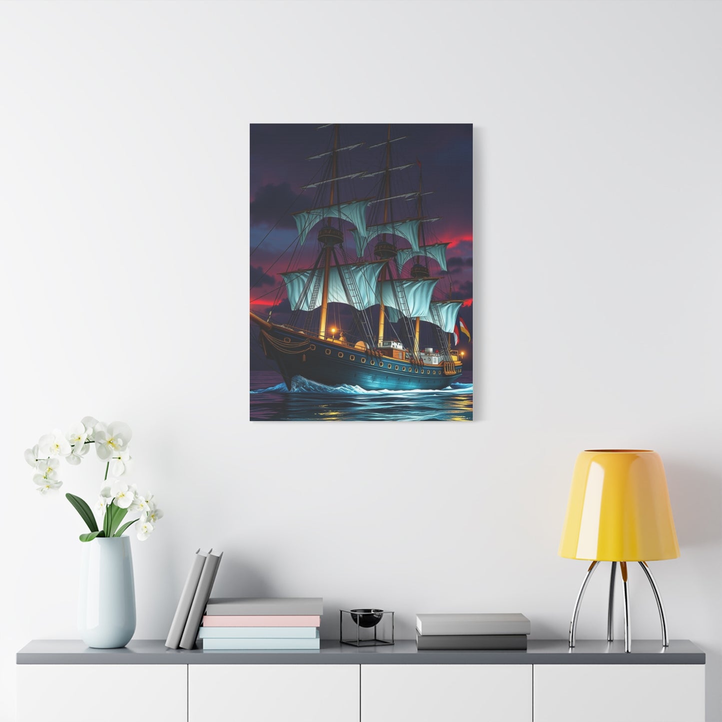 Elite Ship Art Vision Wall Art & Canvas Print