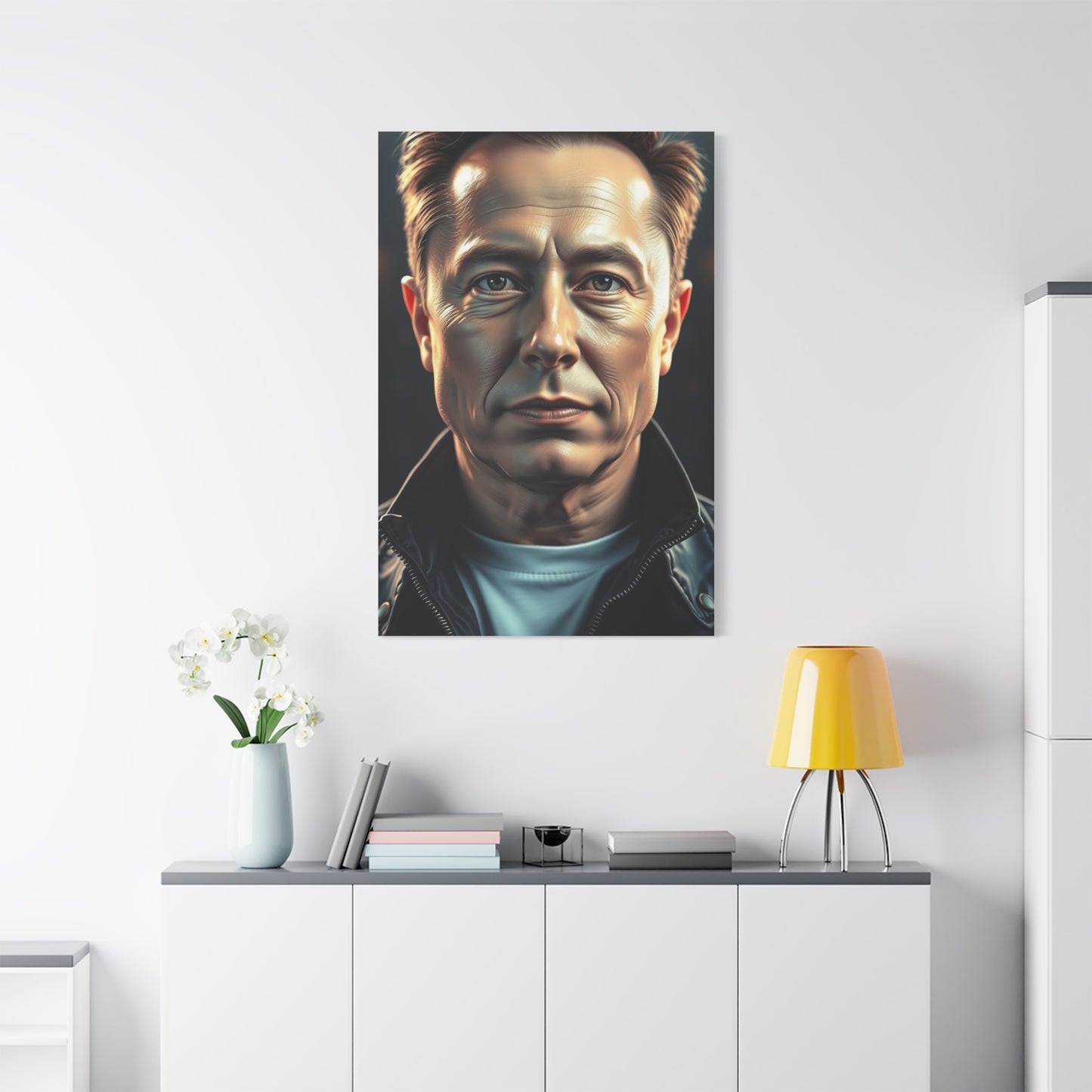 Elon Musk Art Supreme Gallery Wall Art & Canvas Print