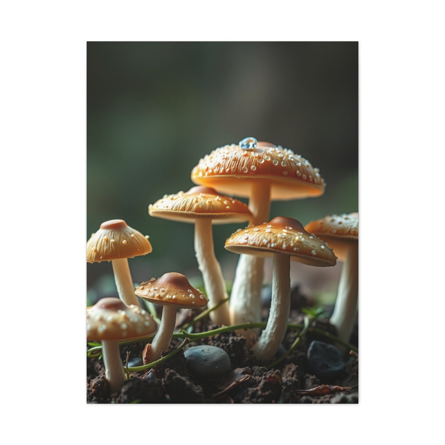 Mushrooms Wall Art Refined Canvas Wall Art & Canvas Print