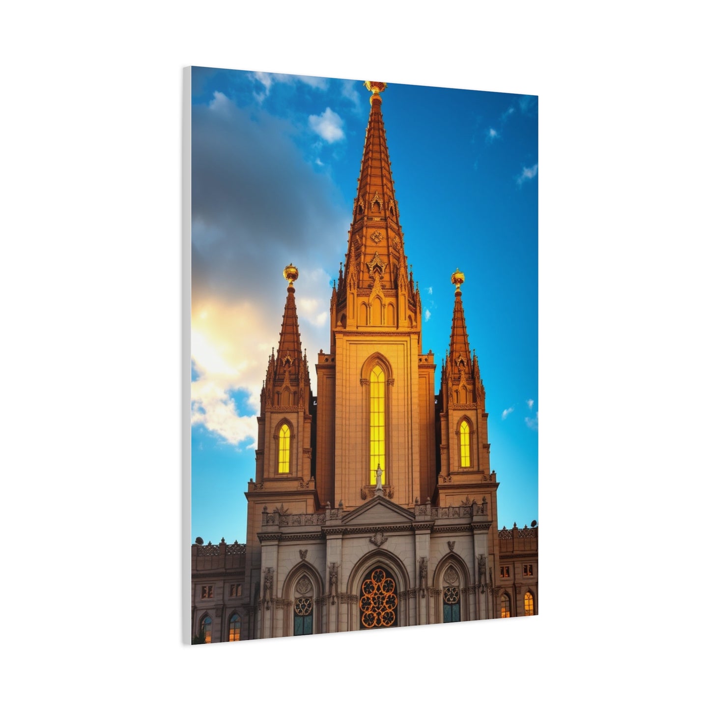 The LDS Temple Art Supreme Gallery Wall Art & Canvas Print