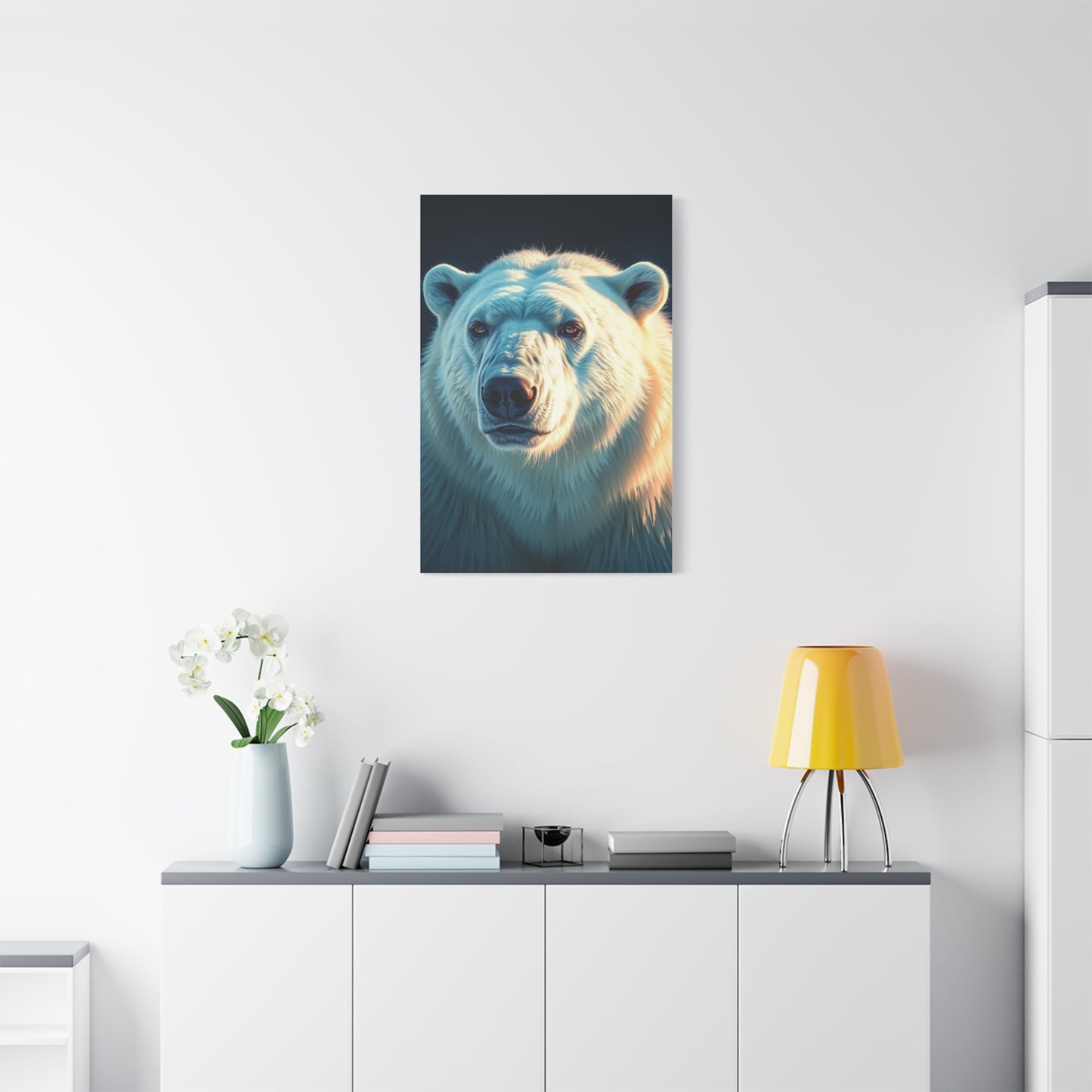 Polar Bear Art Refined Canvas Wall Art & Canvas Print
