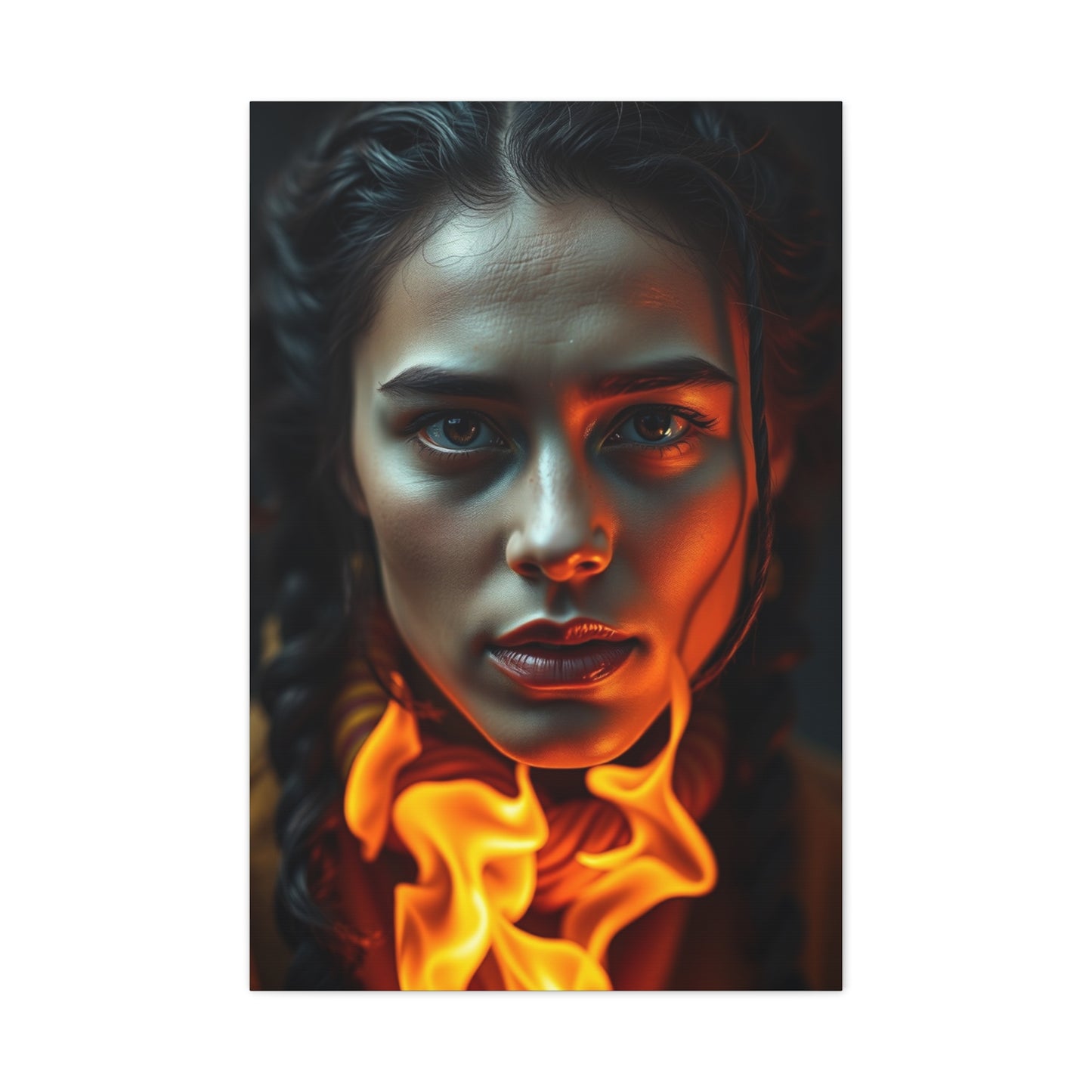 Vibrant Glow Tapestry Wall Art & Canvas Print