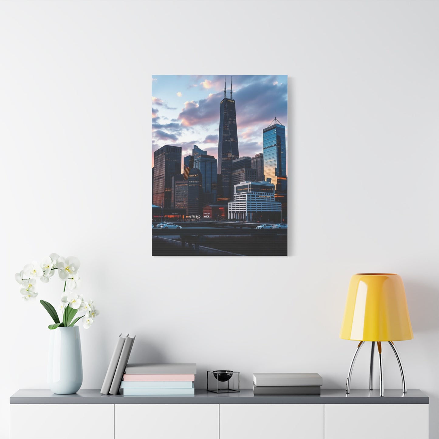 Chicago Skylines Art Supreme Gallery Wall Art & Canvas Print