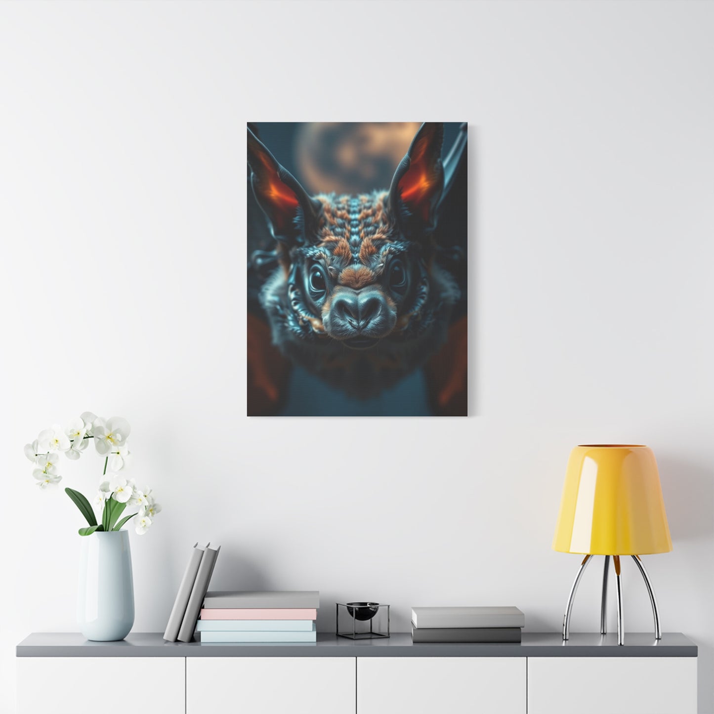 Masterpiece Bat Art Vision Wall Art & Canvas Print
