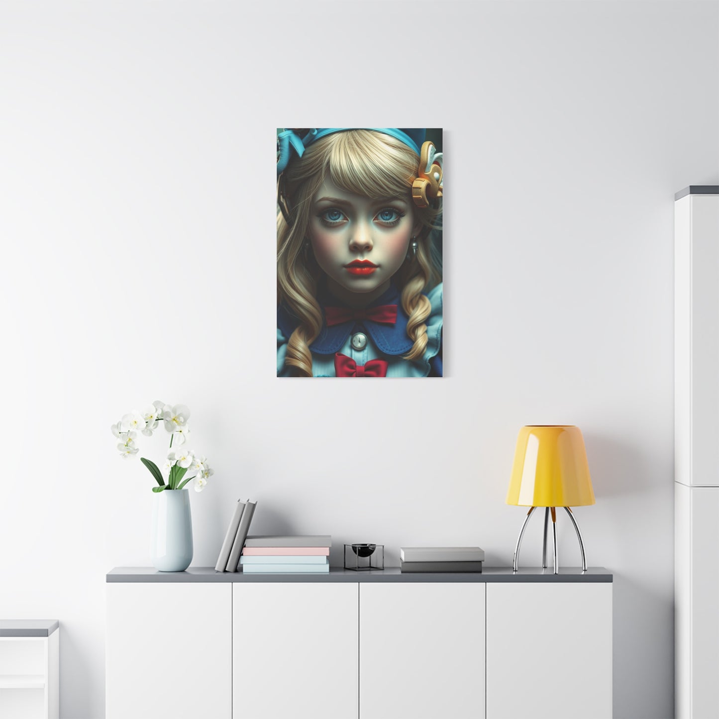 Elite Alice In Wonderland Characters Art Vision Wall Art & Canvas Print