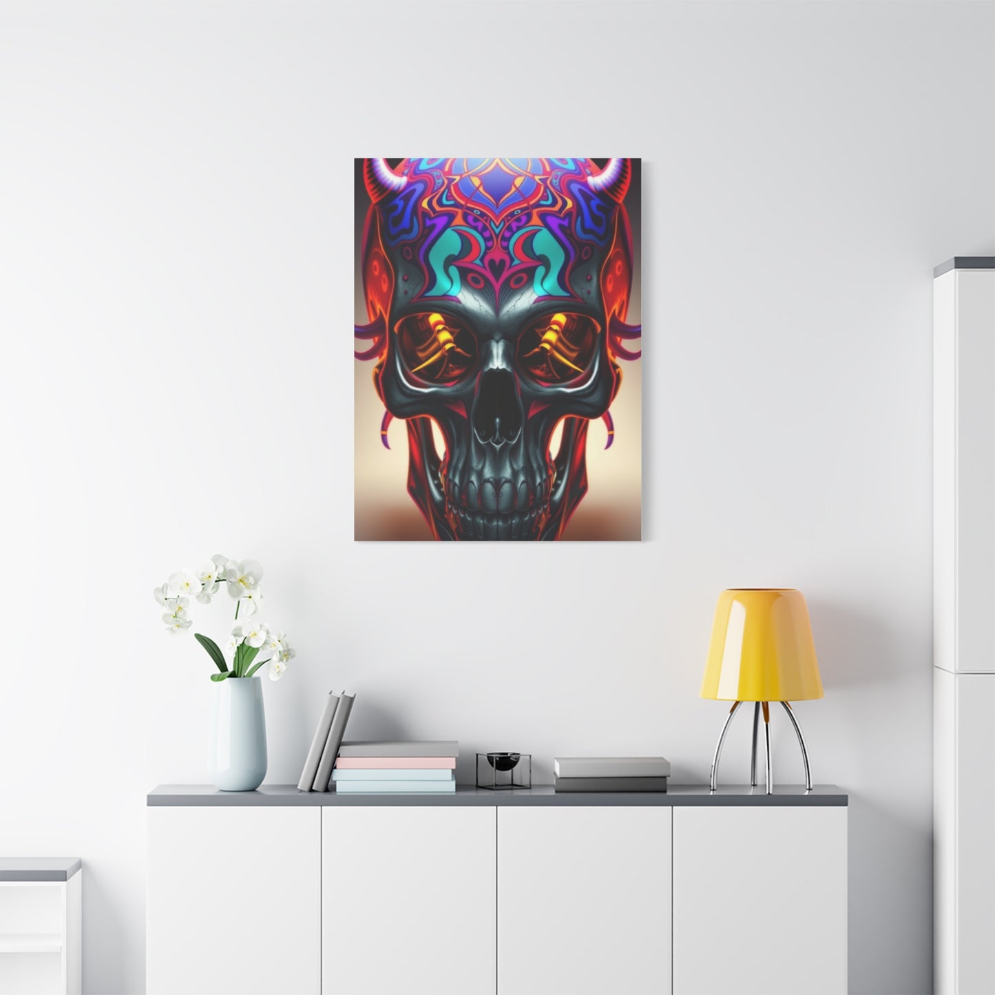 Surreal Ossuary Vision Wall Art & Canvas Print