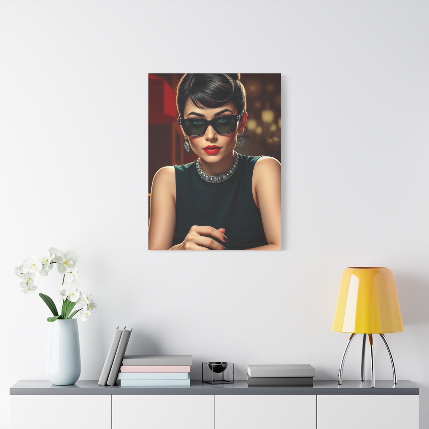 Supreme Breakfast At Tiffany’s Characters Art Collection Wall Art & Canvas Print