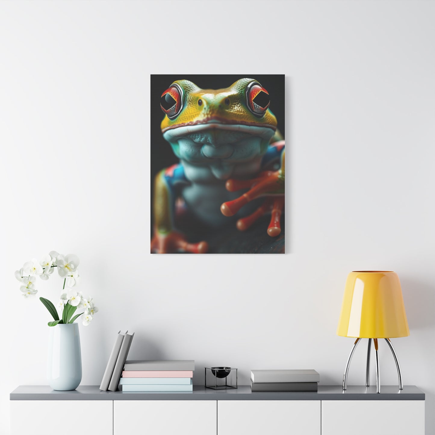 Masterpiece Frog Art Vision Wall Art & Canvas Print