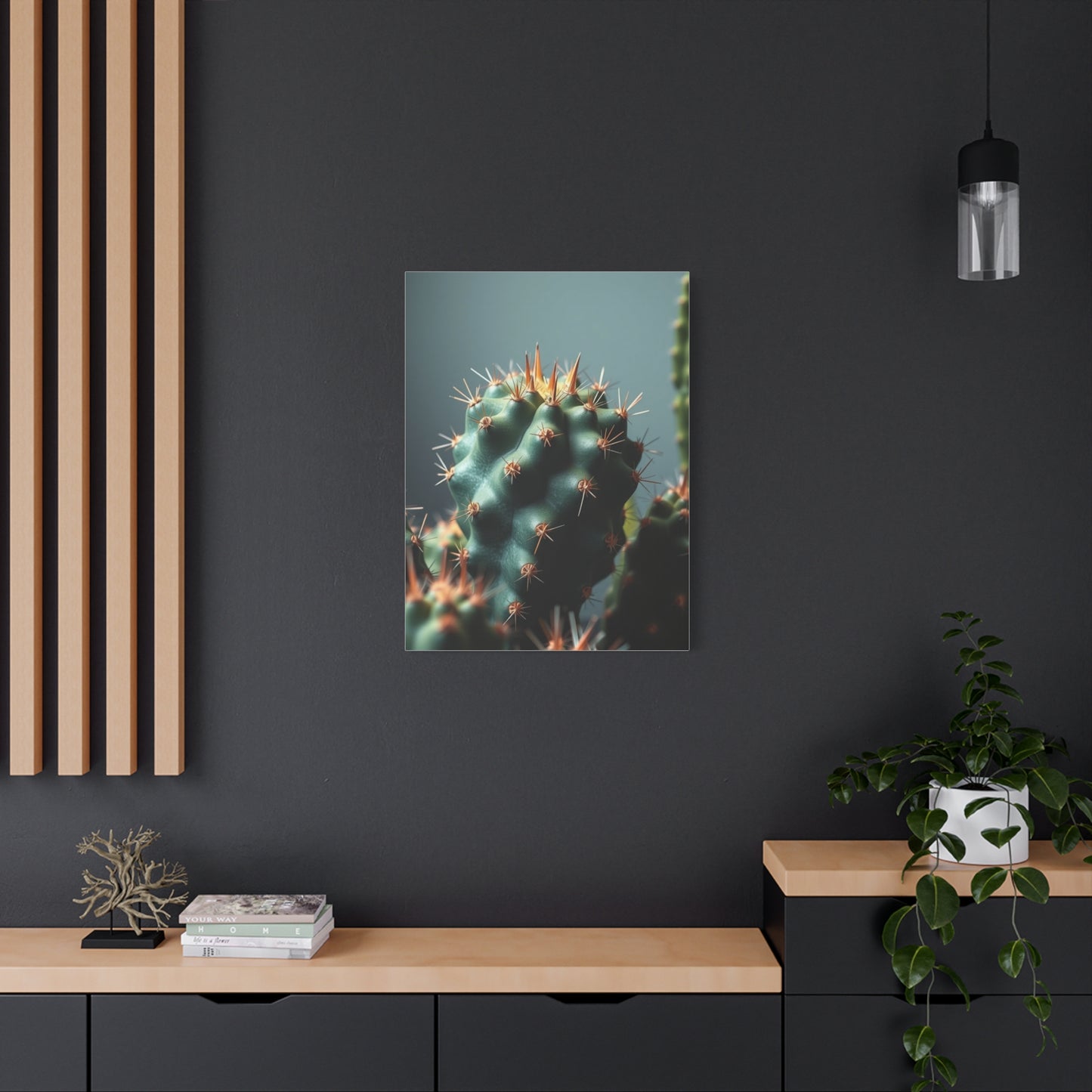 Cactus Harmony Canvas Wall Art & Canvas Print
