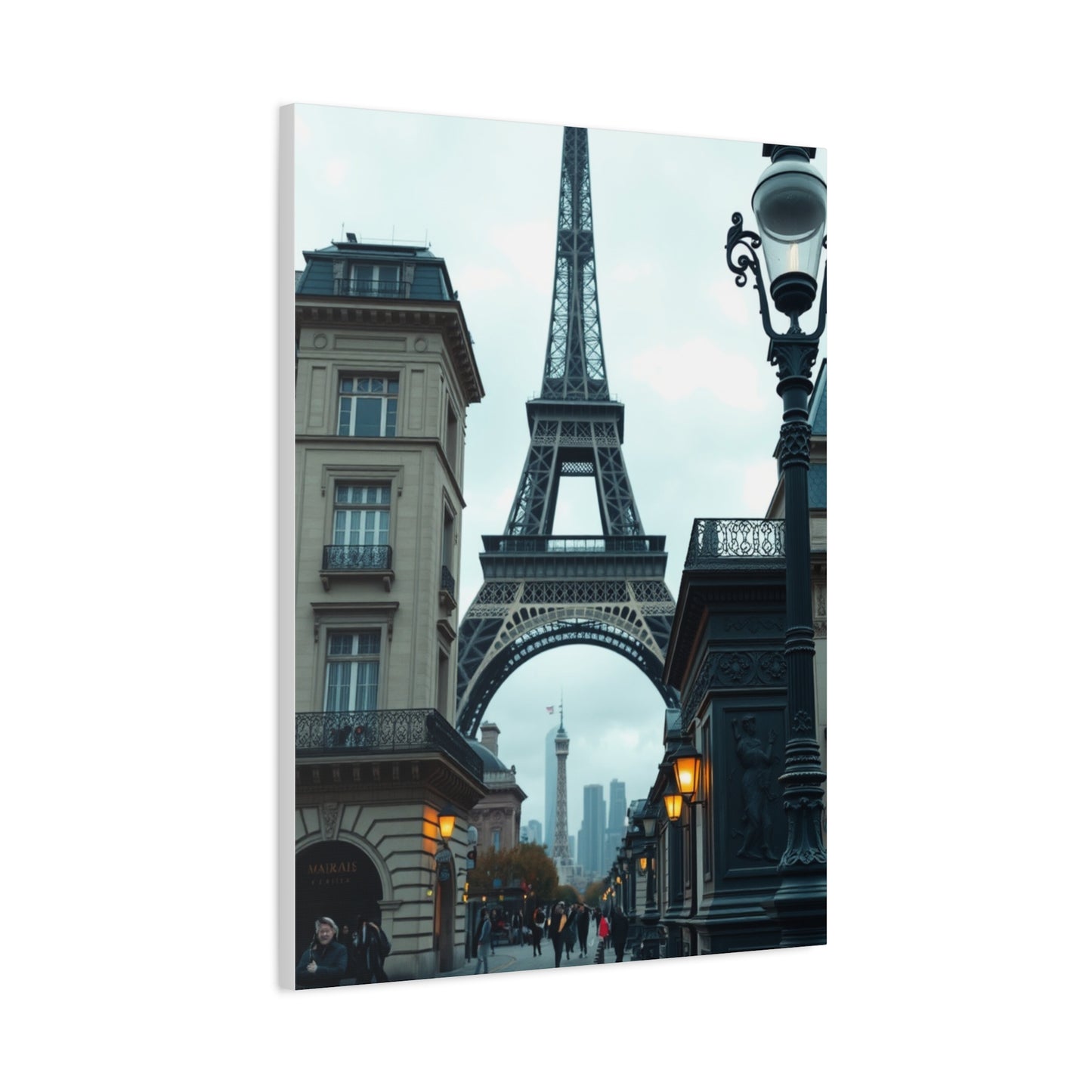 Chic Parisian Elegance Wall Piece
