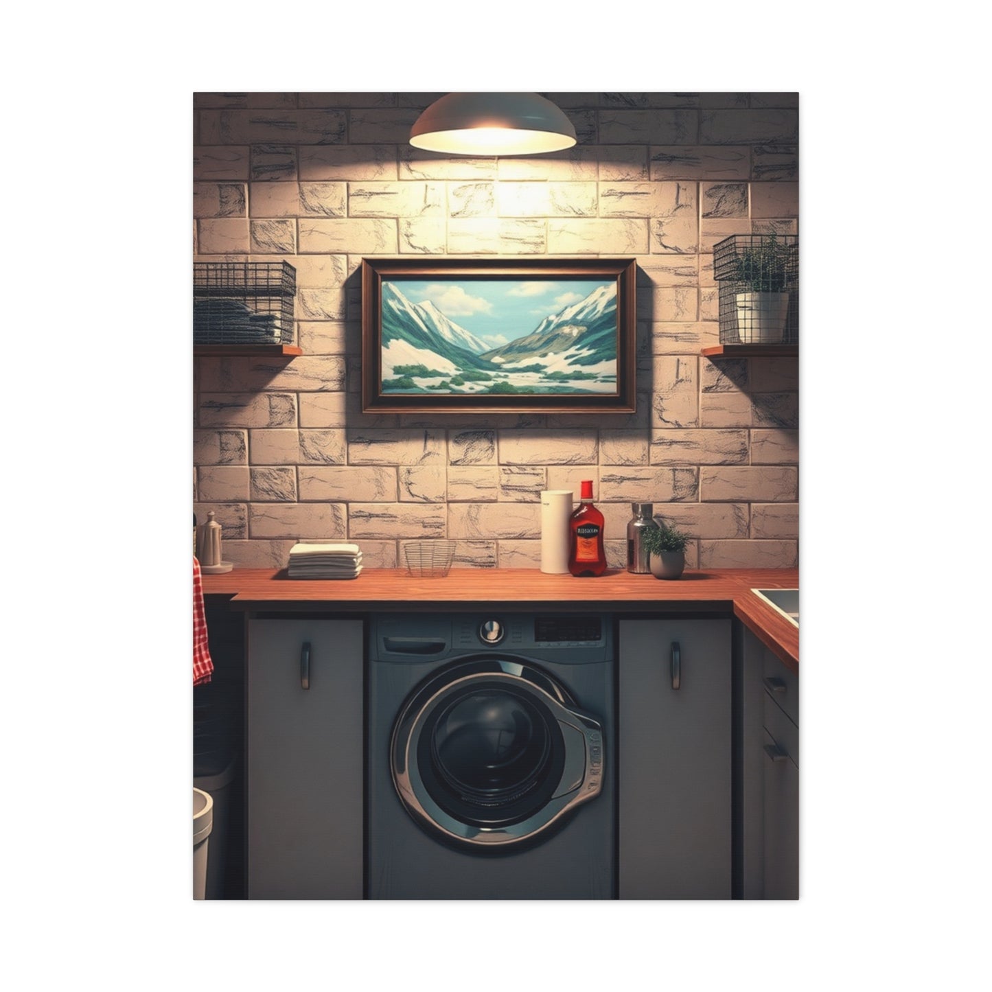 Masterpiece Laundry Room Art Vision Wall Art & Canvas Print
