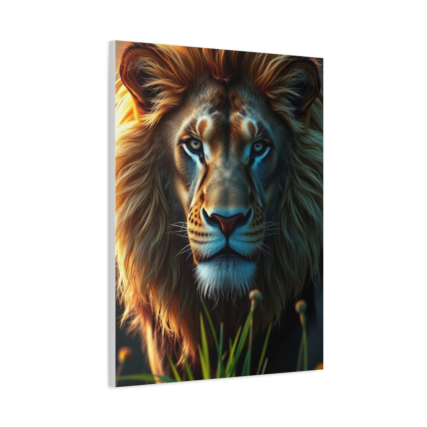 Lions Command Canvas Wall Art & Canvas Print
