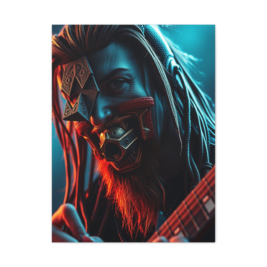 Heavy Metal Music Art Luxury Canvas Wall Art & Canvas Print