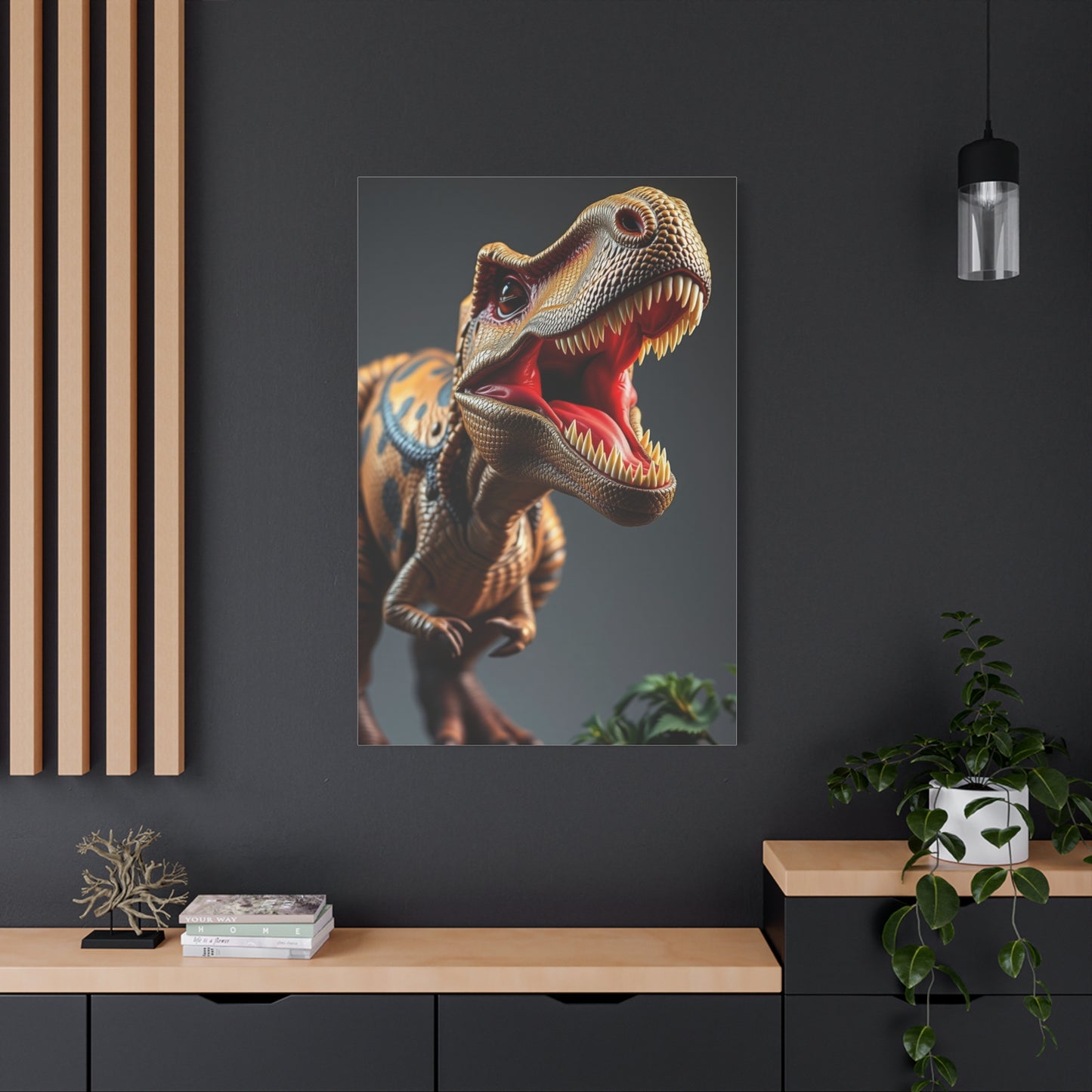 Vision Dinosaur Art Art Wall Art & Canvas Print