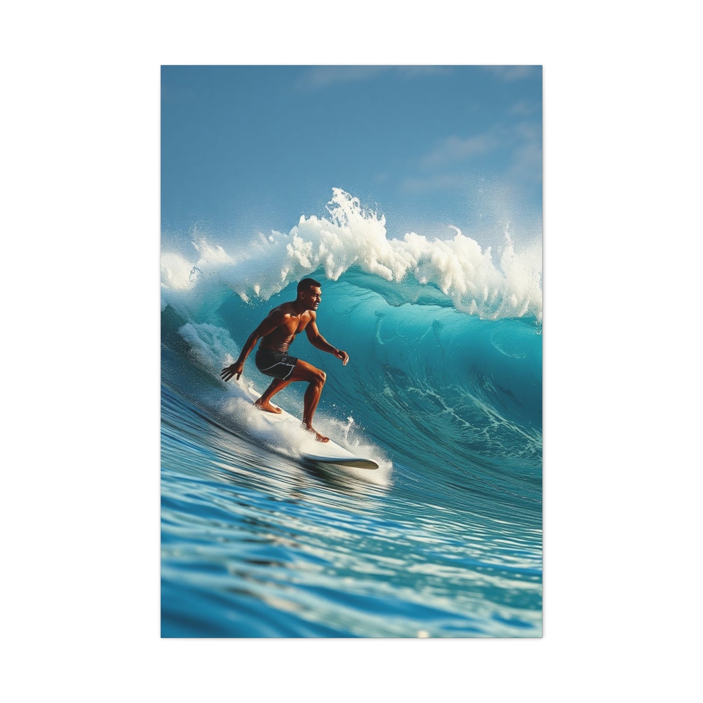 Ethereal Breaker Canvas Wall Art & Canvas Print