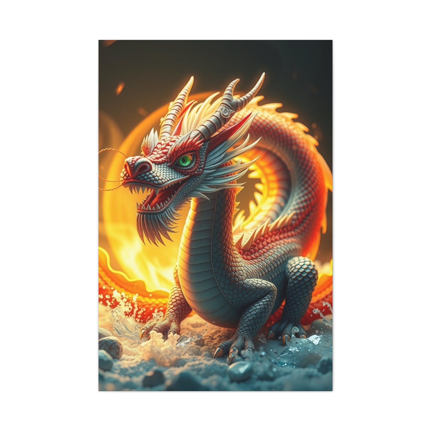 Supreme Dragons Art Collection Wall Art & Canvas Print