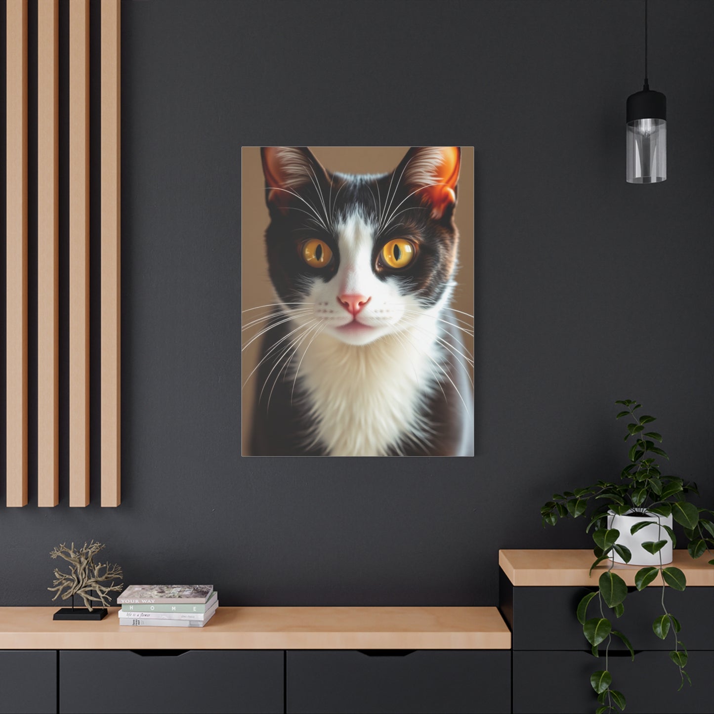 Tuxedo Cat Art Supreme Gallery Wall Art & Canvas Print