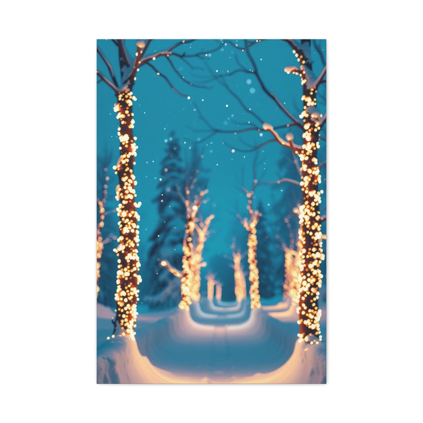 Snowbound Reverie Canvas Wall Art & Canvas Print