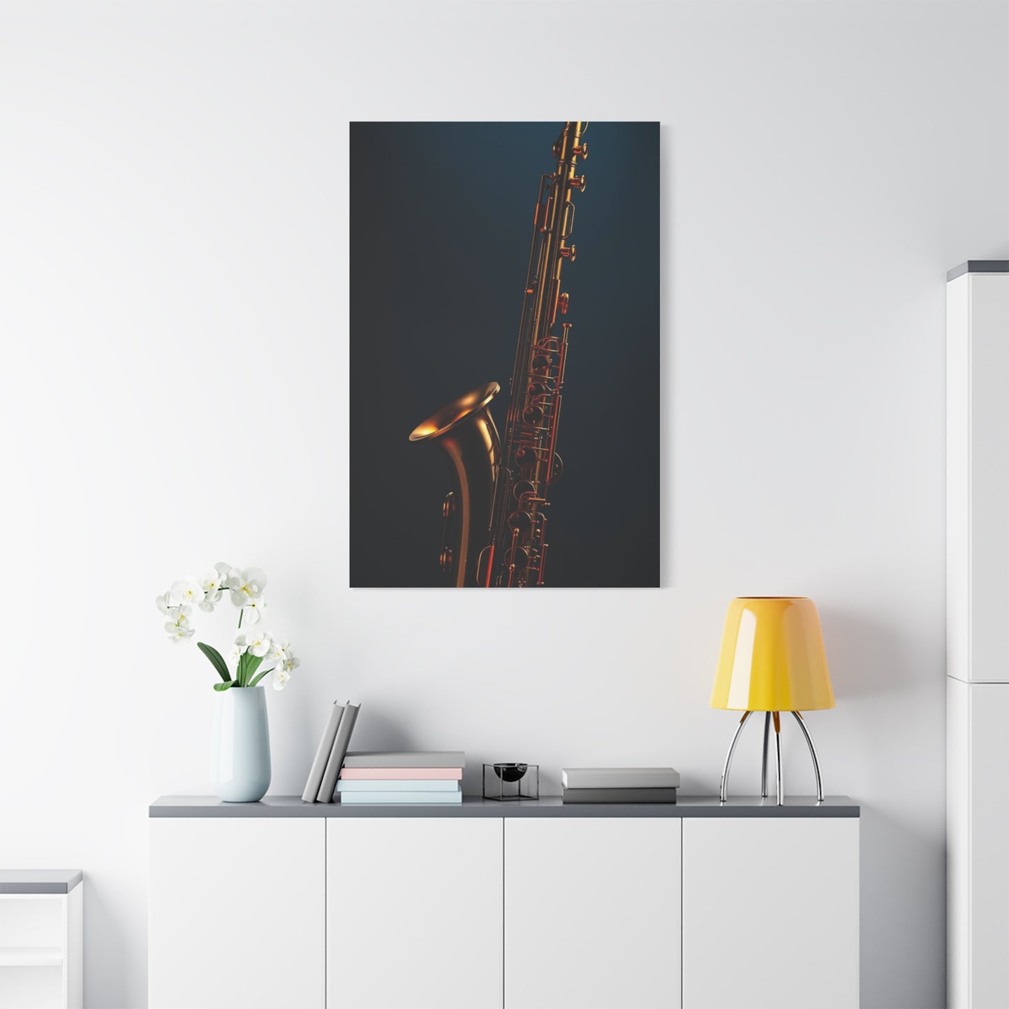 Saxophone Art Supreme Gallery Wall Art & Canvas Print