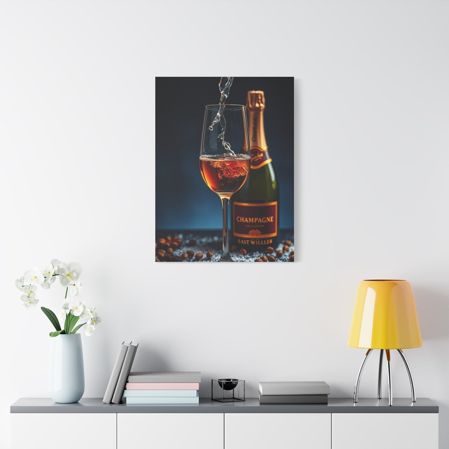 Supreme Champagne Art Collection Wall Art & Canvas Print