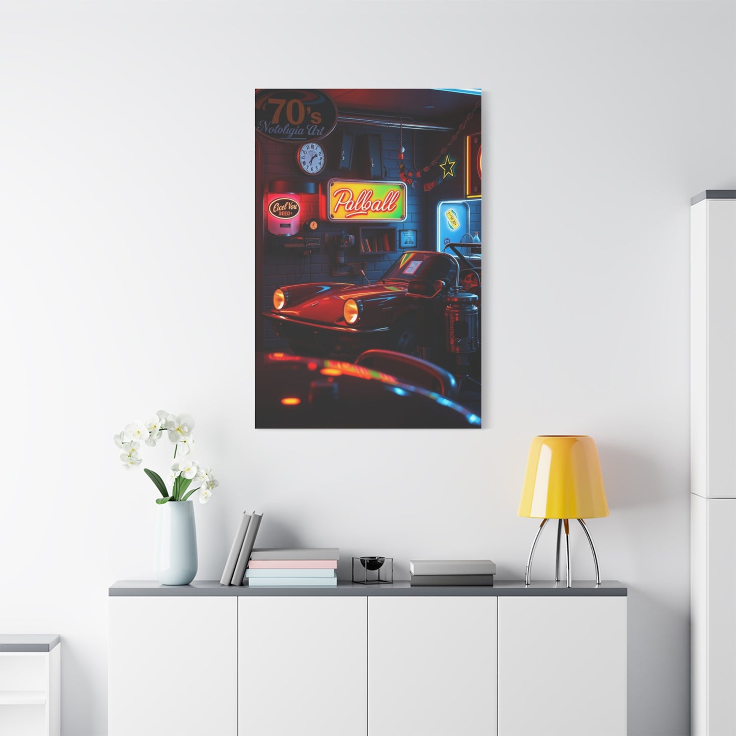 70’s Nostalgia Art Luxury Canvas Wall Art & Canvas Print