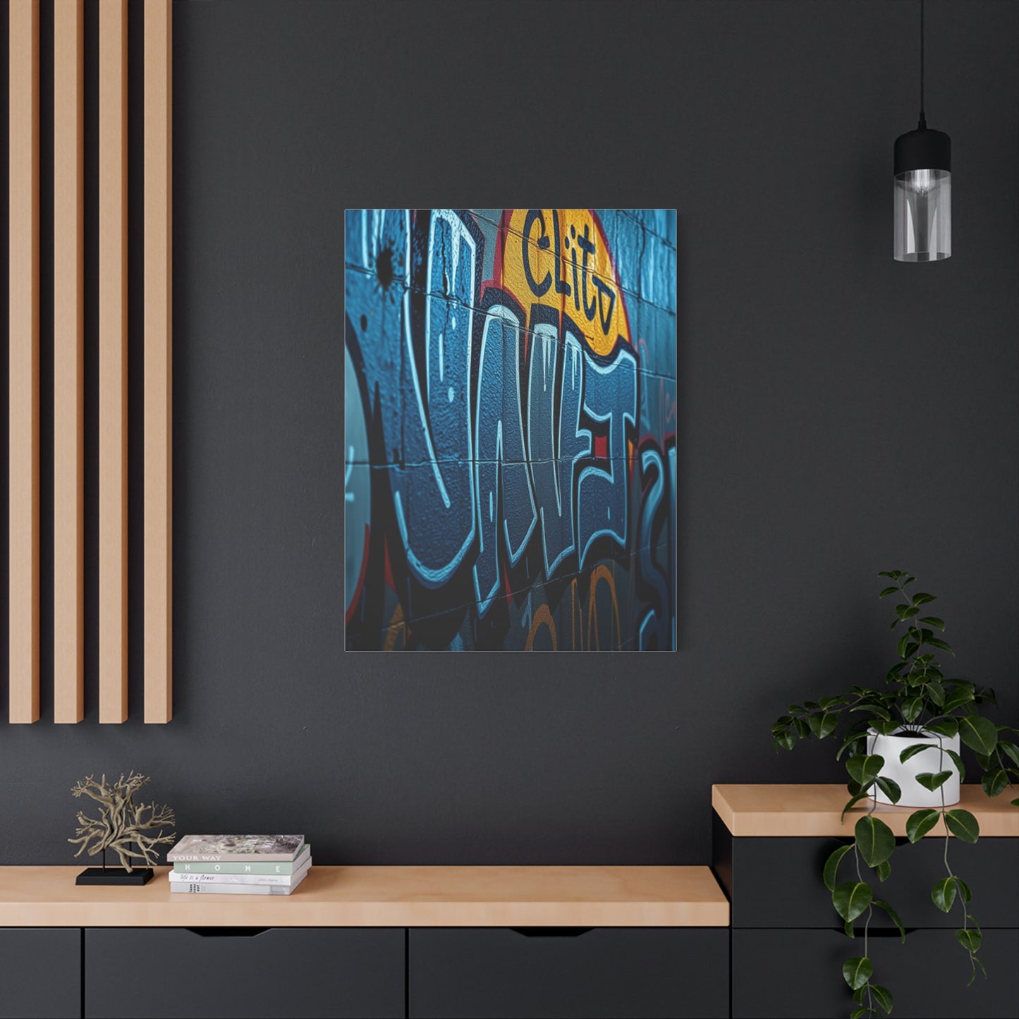 Refined Urban Expression Wall Art & Canvas Print
