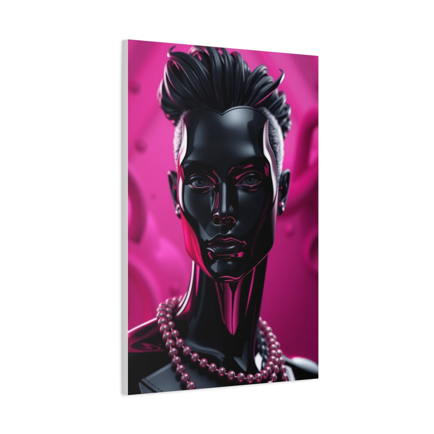Black & Pink Art Supreme Gallery Wall Art & Canvas Print