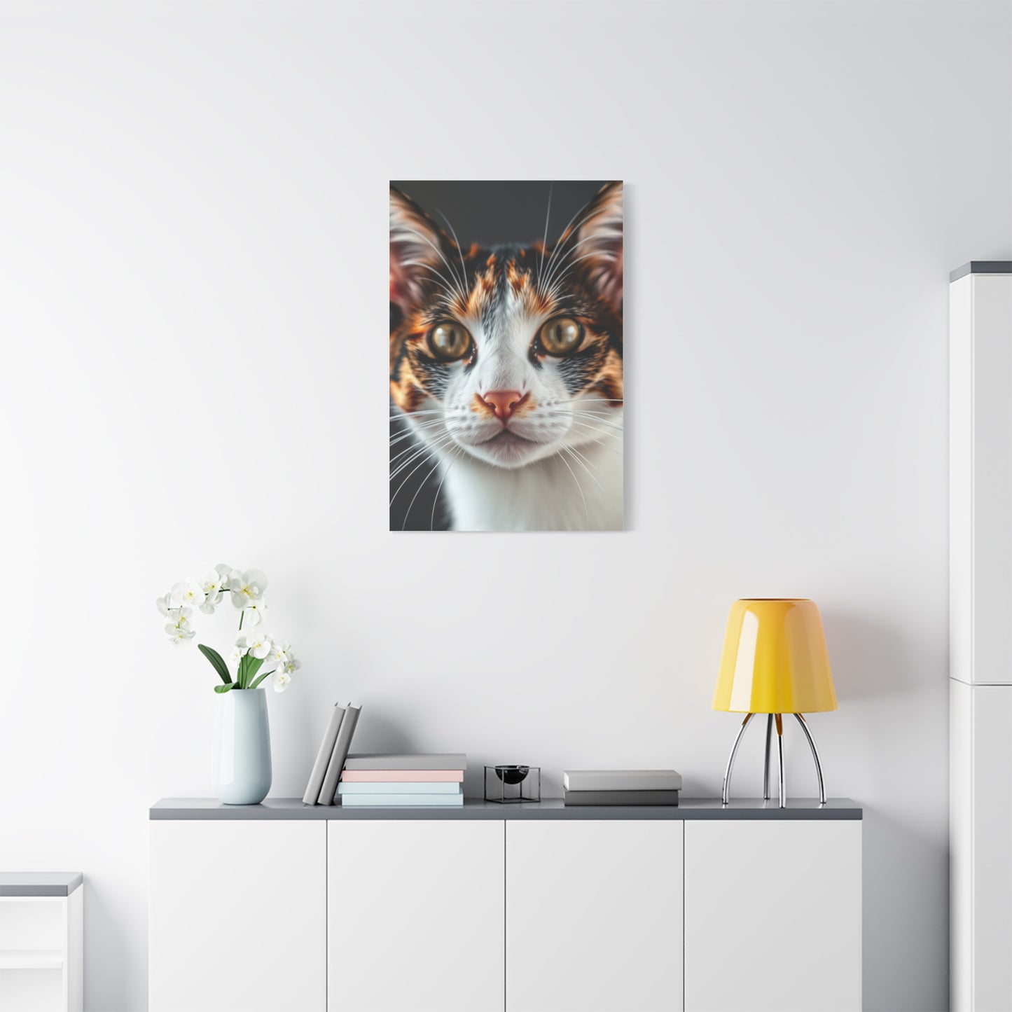 Calico Cat Art Luxury Canvas Wall Art & Canvas Print