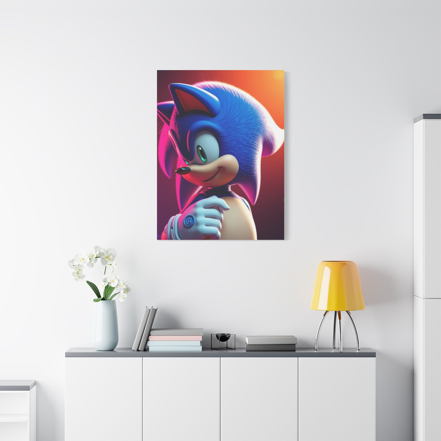 Sonic the Hedgehog Art Refined Canvas Wall Art & Canvas Print