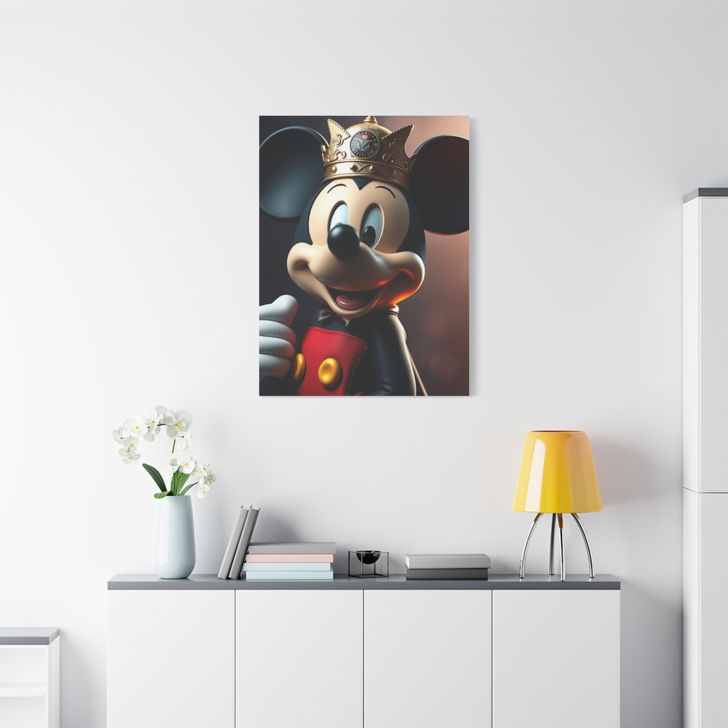 Mickey Prestige Tableau Wall Art & Canvas Print