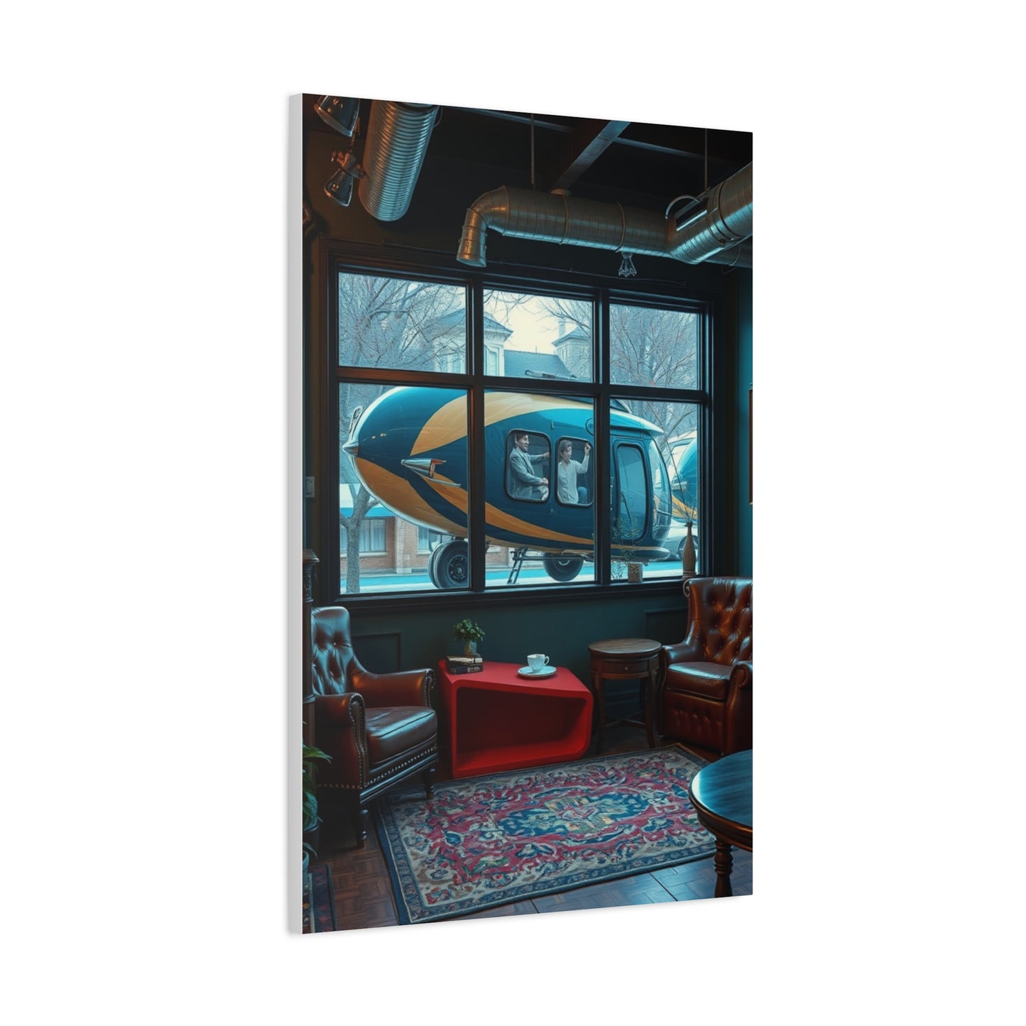 Retro Mosaic Masterpiece Wall Art & Canvas Print