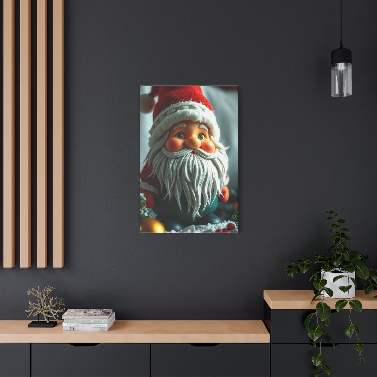 Christmas Gnome Art Luxury Canvas Wall Art & Canvas Print