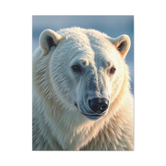 Polar Bear Art Luxury Canvas Wall Art & Canvas Print