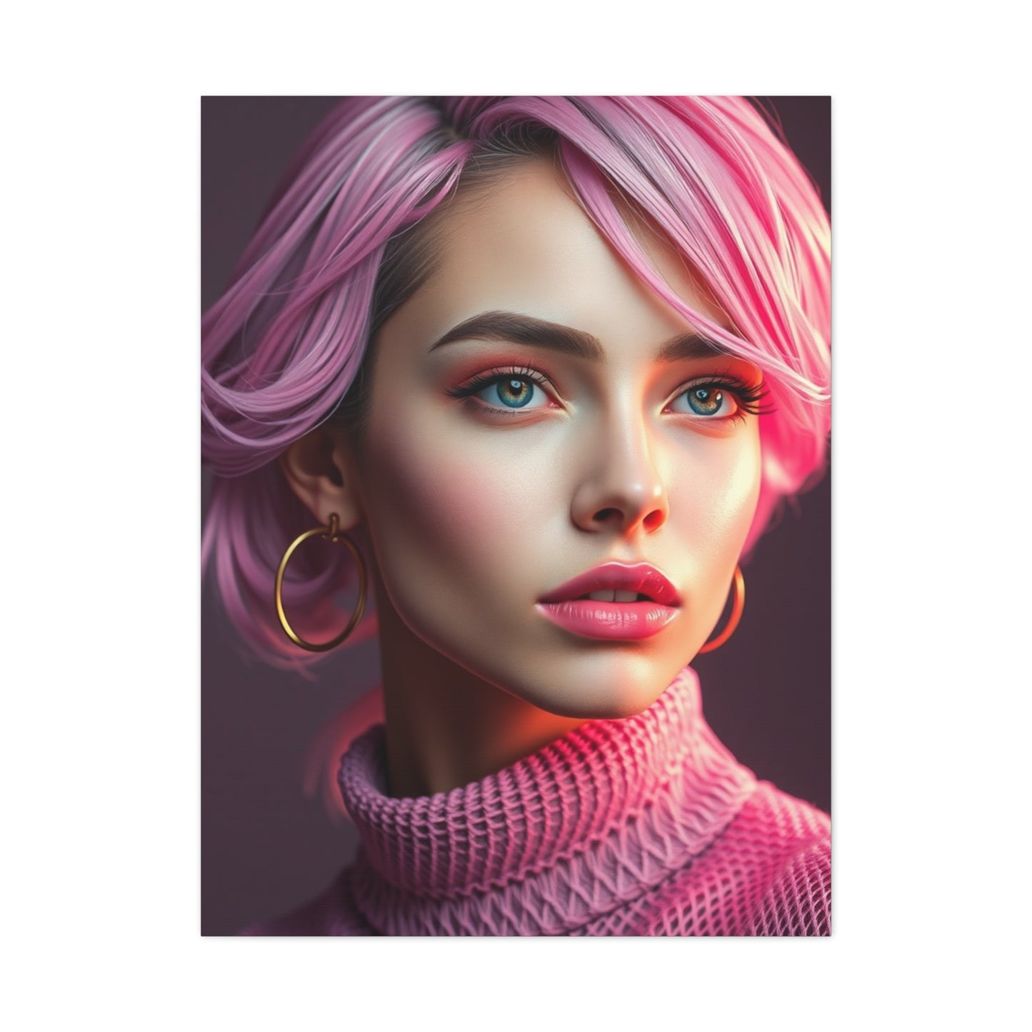 Rosé Reverie Canvas Wall Art & Canvas Print